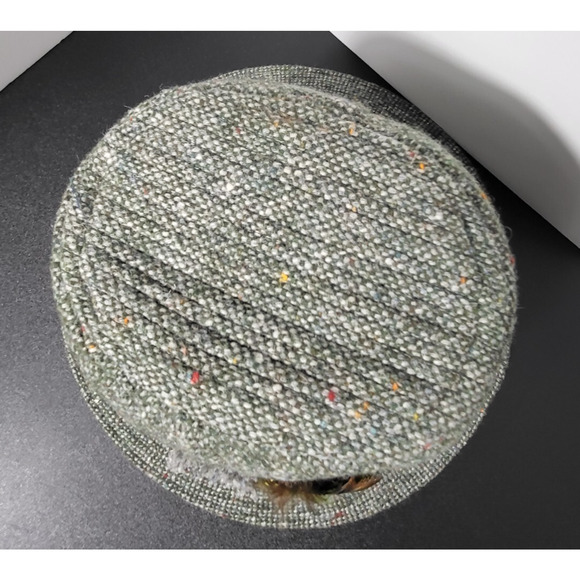 Hanna Hats Of Donegal Town Of Ireland Pure New Wool L Handcrafted Walking Tweed - Picture 4 of 10